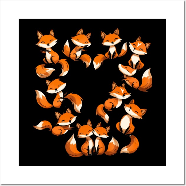 Fox Majestic Mannerisms Wall Art by Josephine7